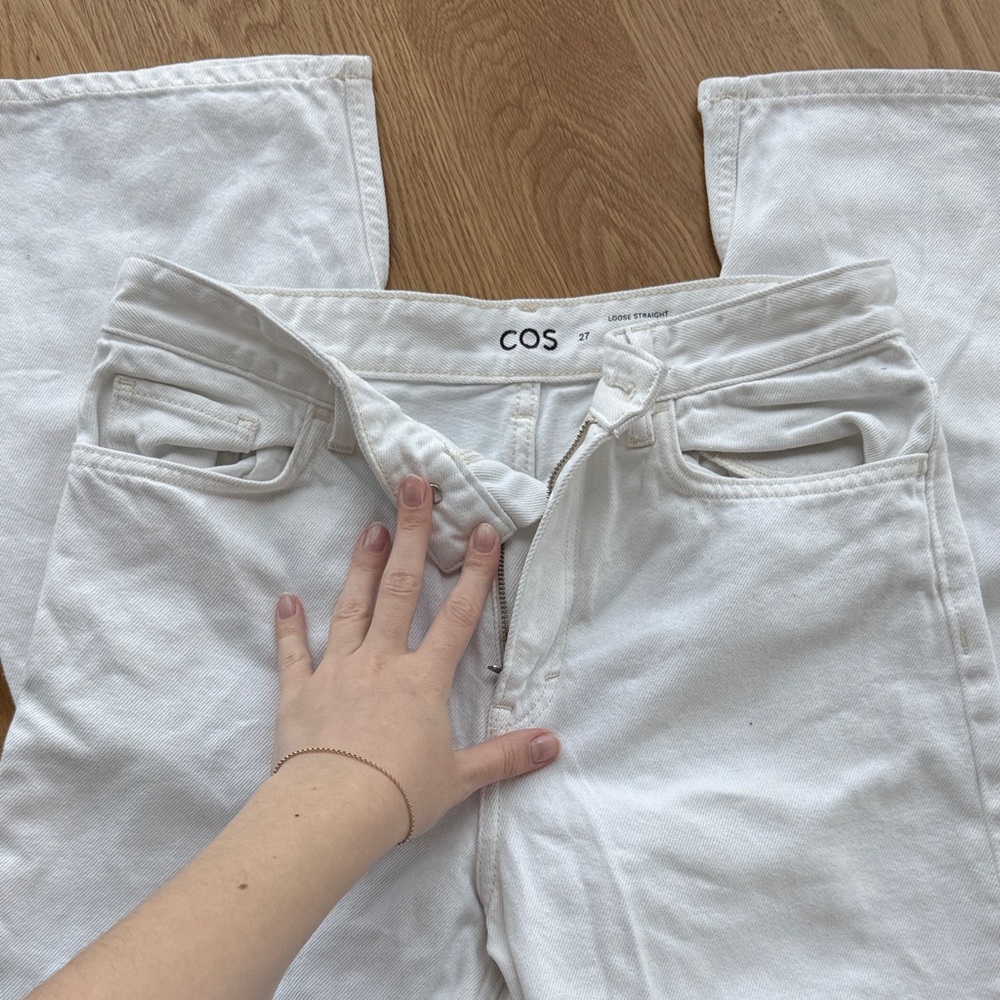 COS Ivory Denim demin